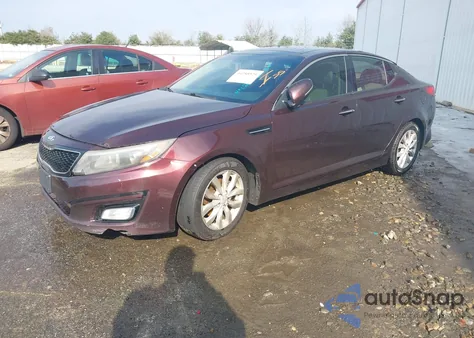 2015 Kia Optima Ex из США, поврежденный, VIN 5XXGN4A70FG386283